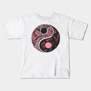 Ambrose Abstract Yin Yang Kids T-Shirt
